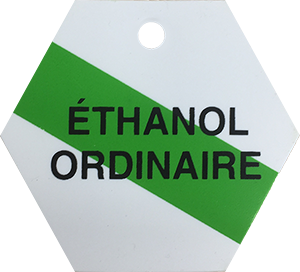 Polyethylene identification tag - - Njco